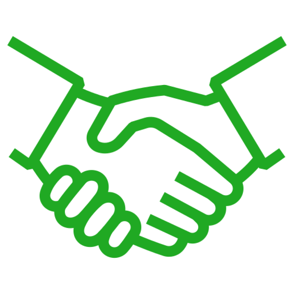 building trust with clients - icon