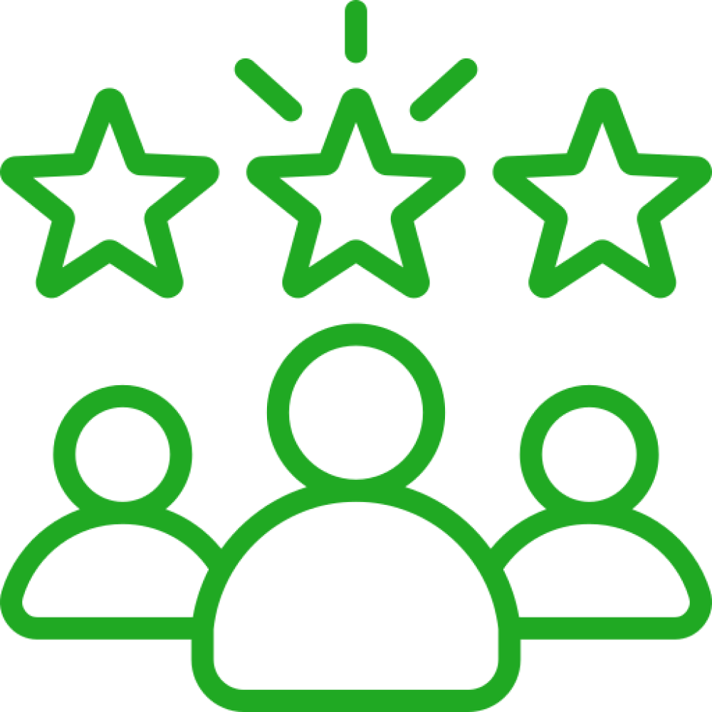 professional and trustworthy staff - icon