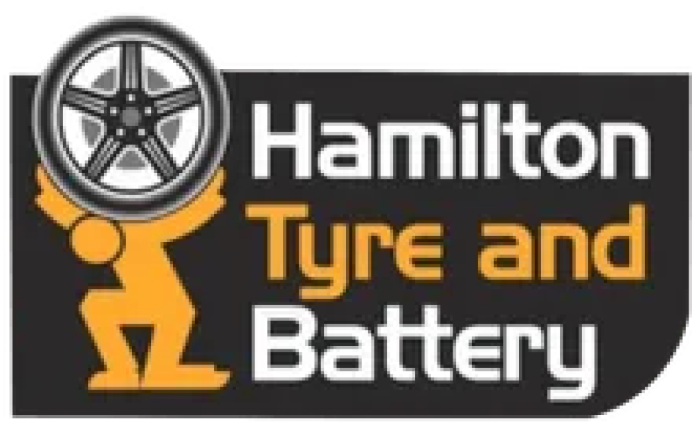 Hamilton tyre and battery services logo 