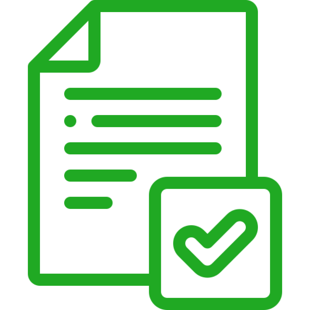 Follows Health and Safety Measures - icon