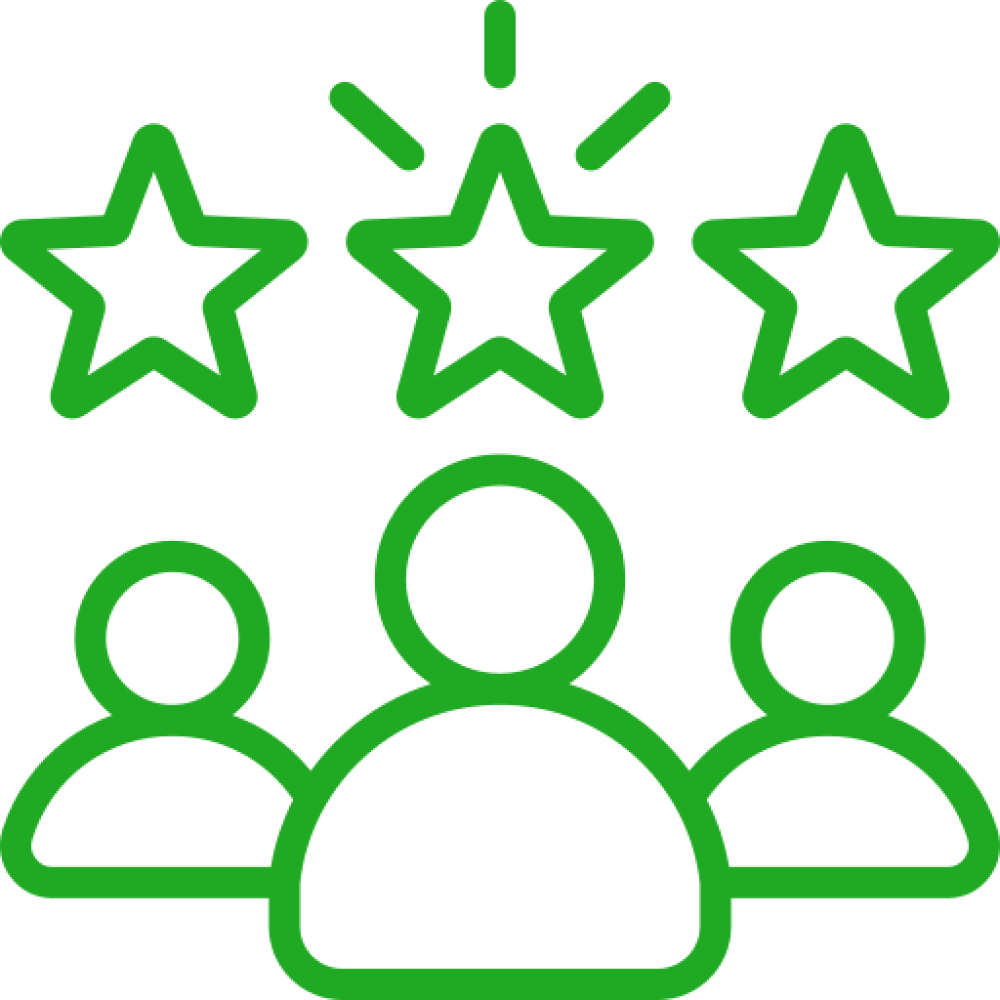 professional and trustworthy staff - icon