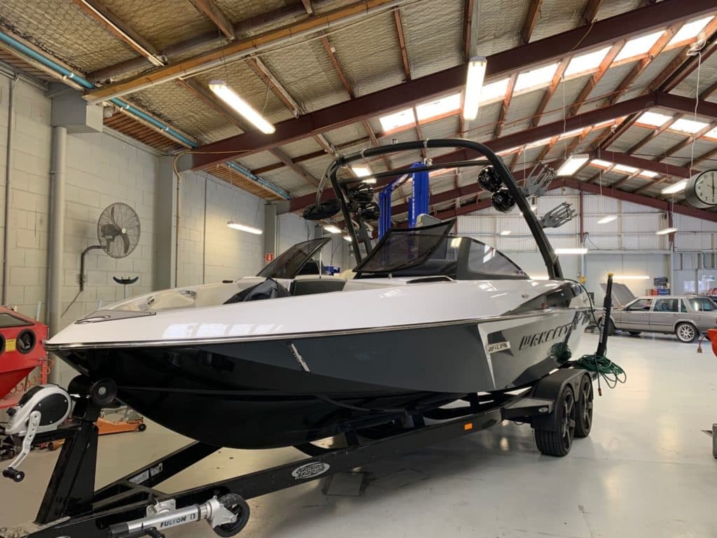 Boat in for a stereo rewire