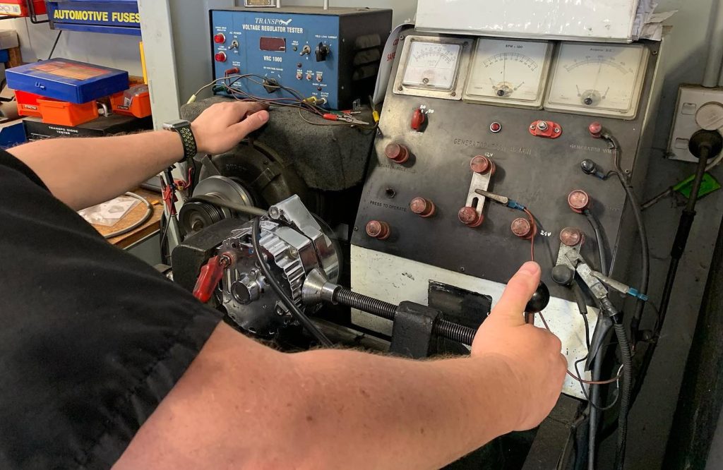 Specialized Testing of Starter Motors and Alternators