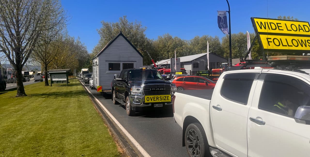 RAM and Pilot towing an Oversize Load