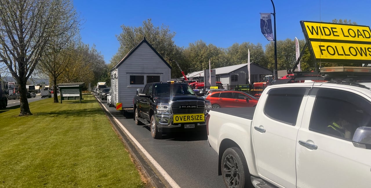 RAM and Pilot towing an Oversize Load