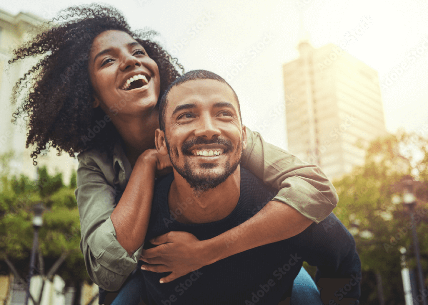 girl with braces smiling