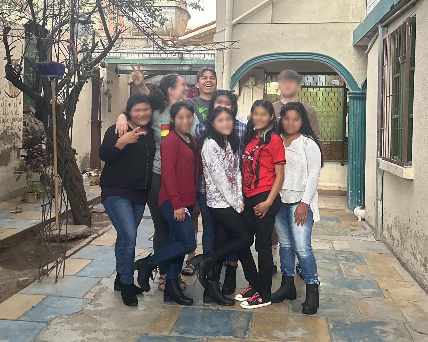 Young women from safe house, Young Life Bolivia