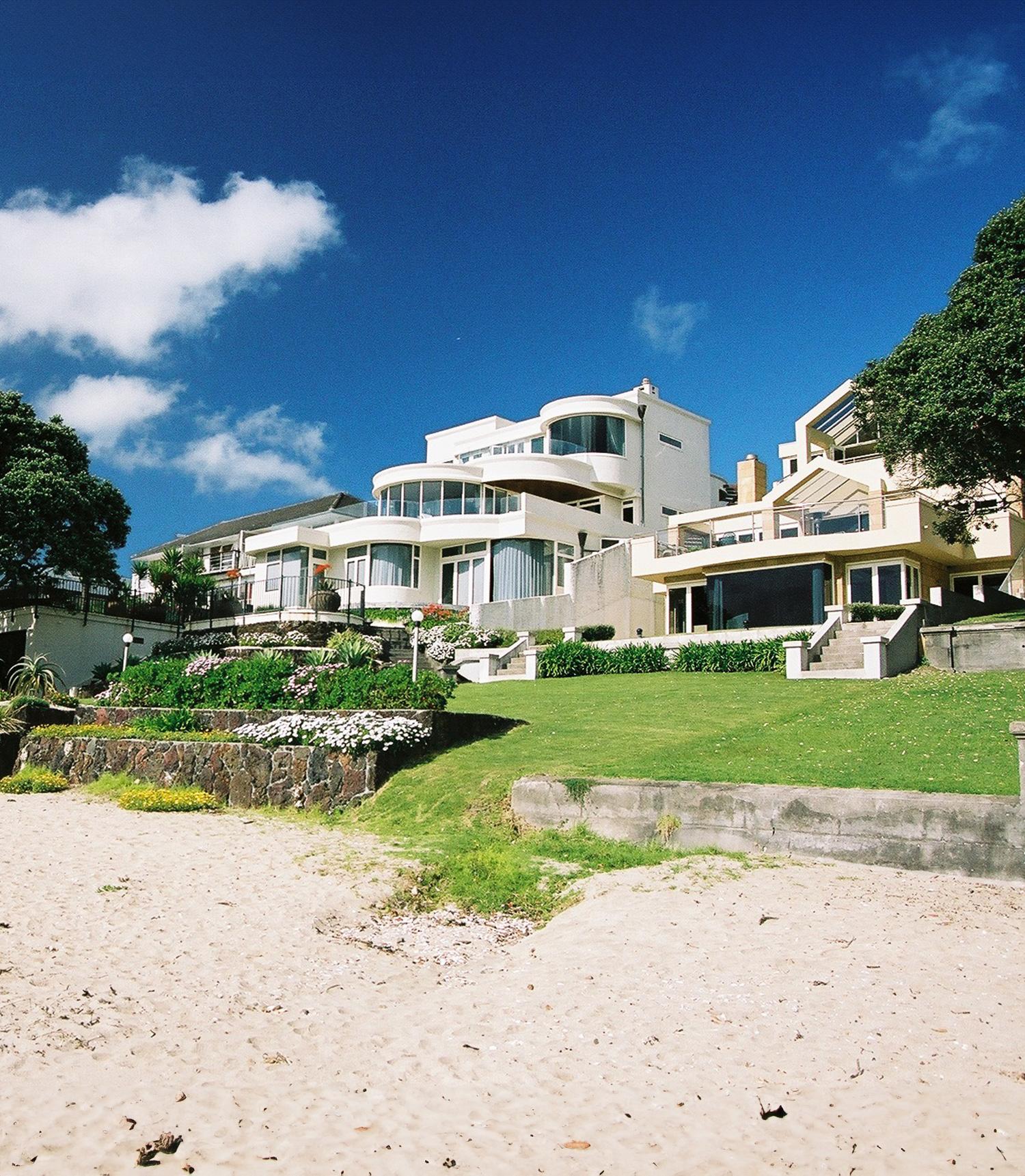 Auckland beachfront house
