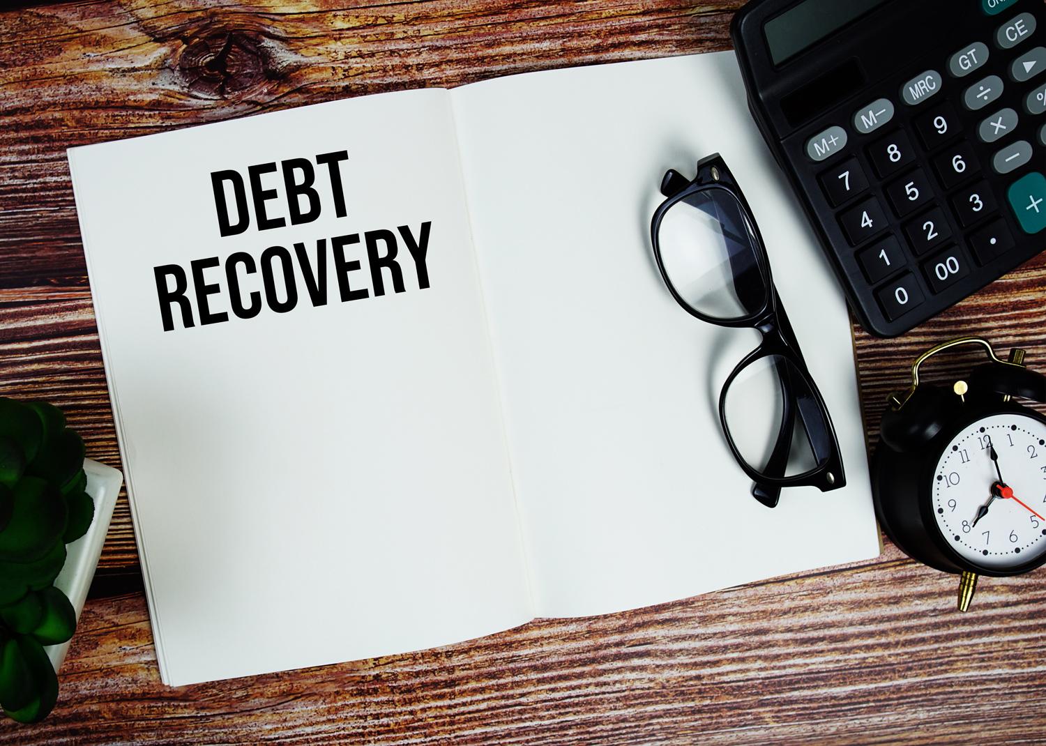 debt collection page link, counting money 