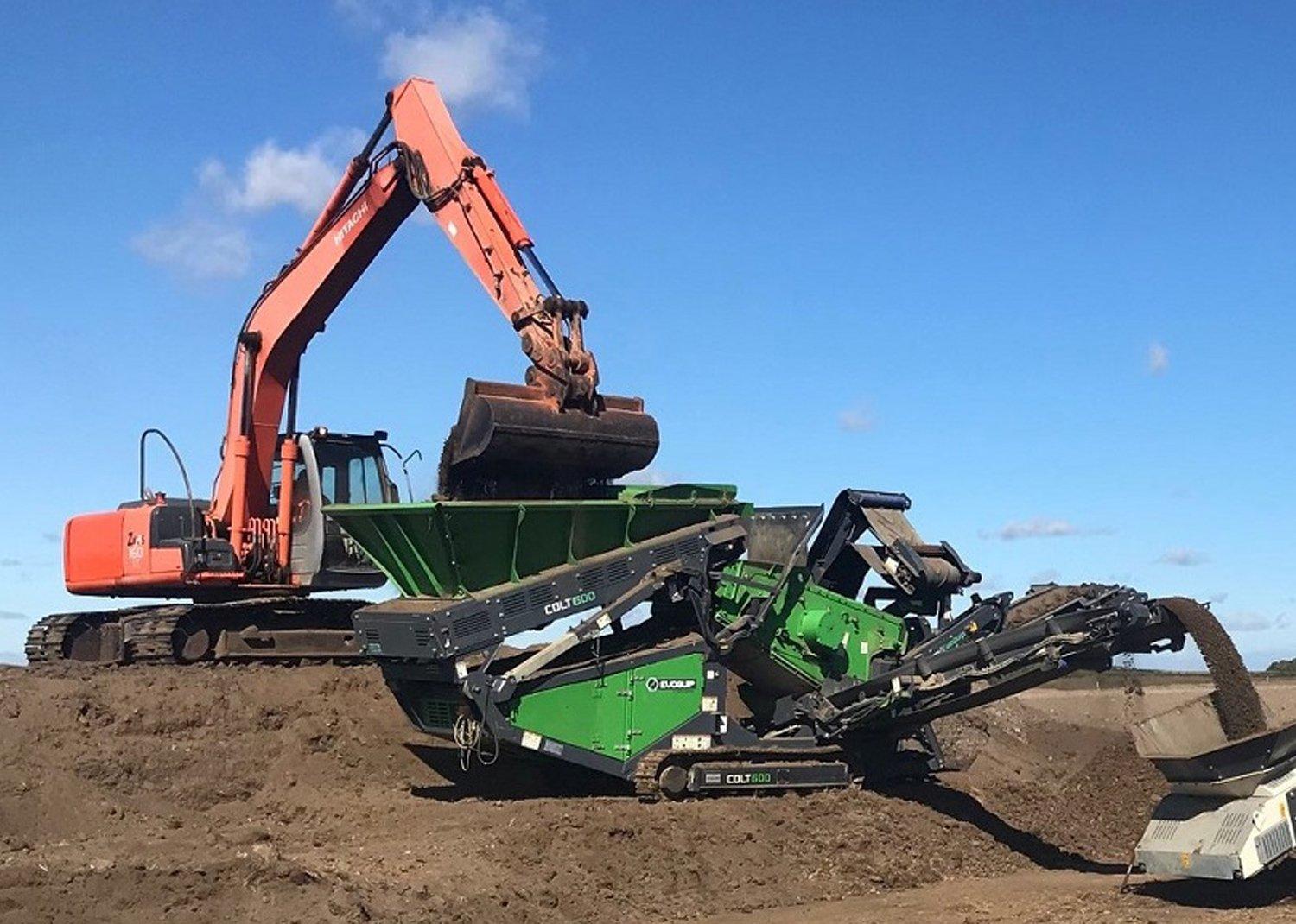 Topsoil Screening Machine for Hire
