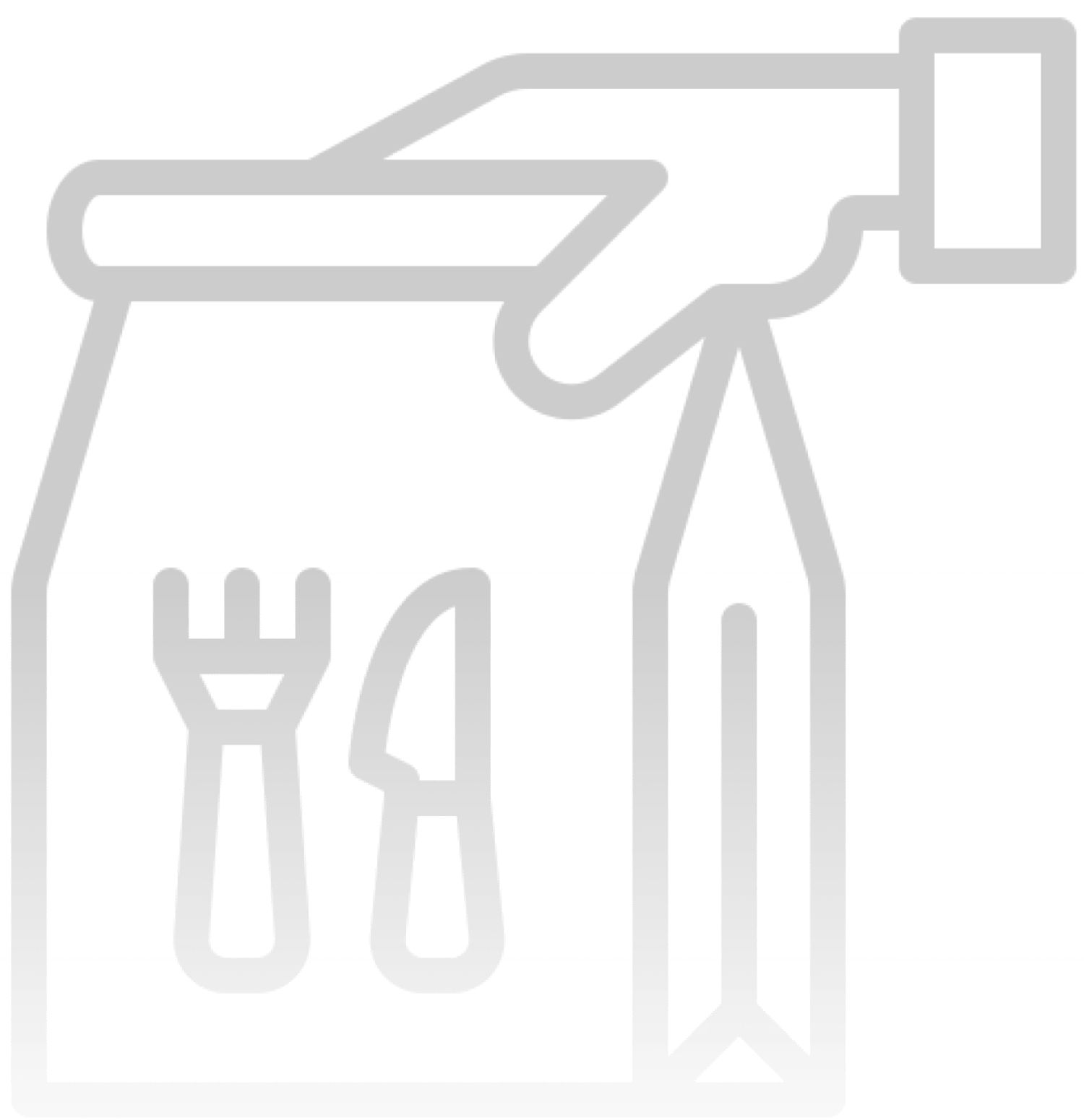 Packed Lunch Icon image for Food & Beverage sector