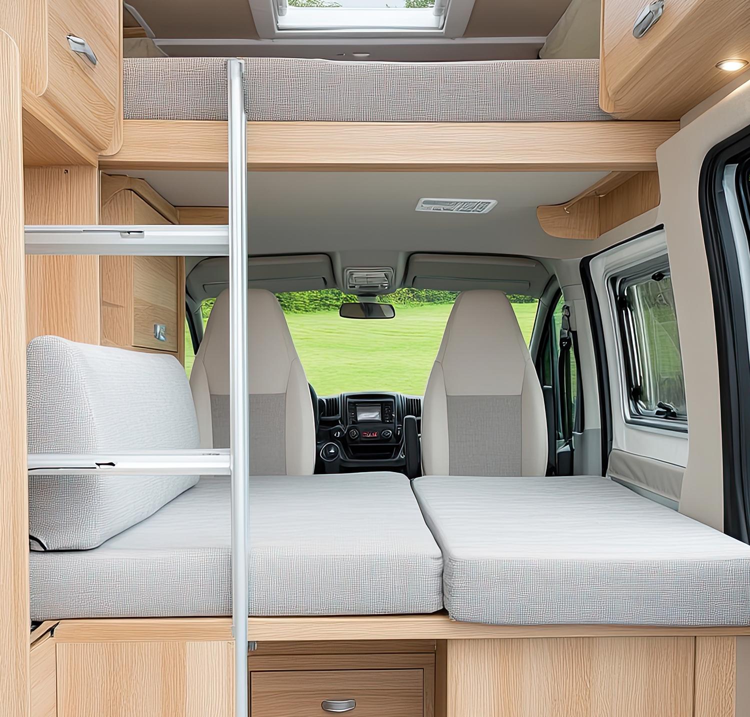 Motorhome Interior seats, cushions