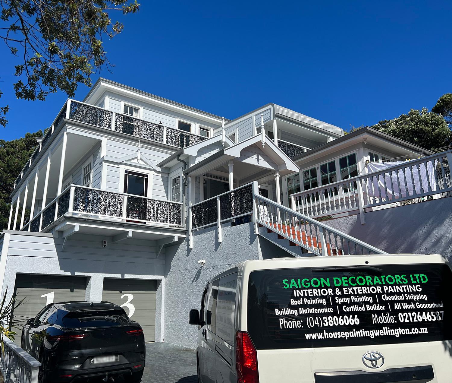 Wellington House Painting Experts - Saigon Decorators - Wellington Property