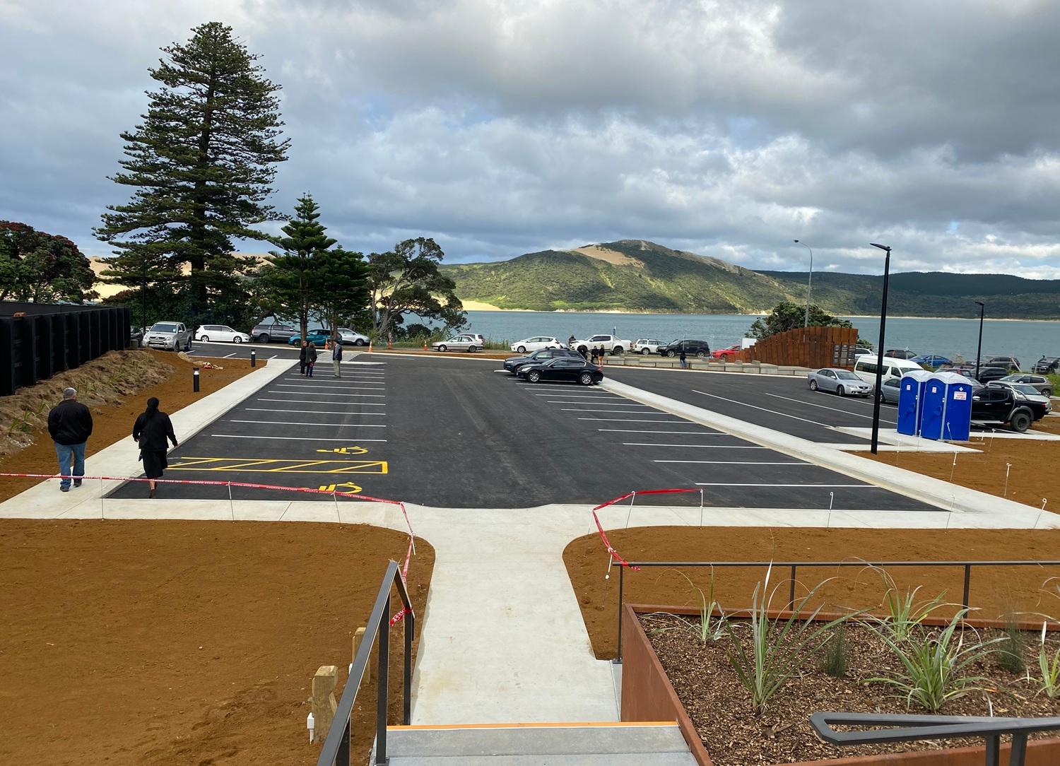 Car park constructed by Webb Contracting