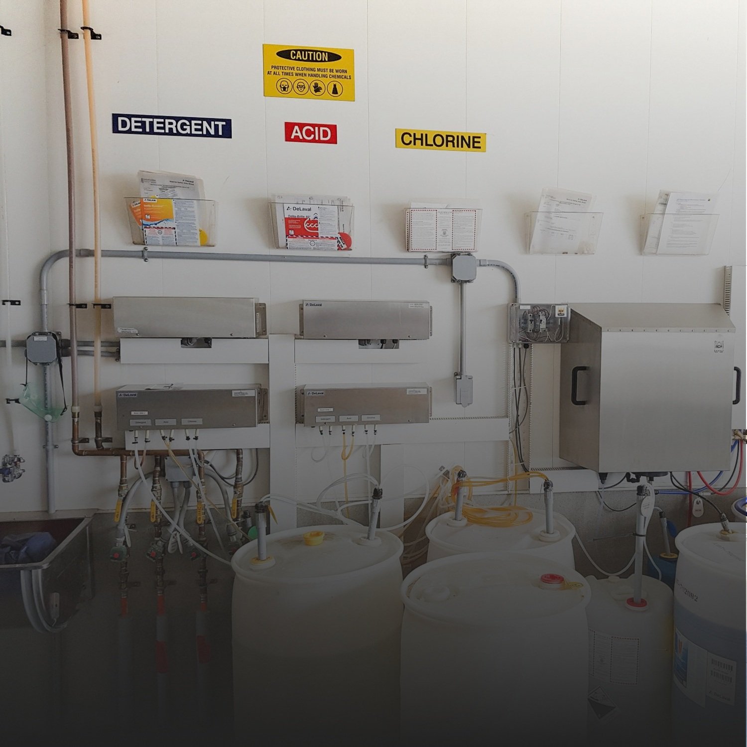 Hygieneclad PVC cleanroom wall panel installation