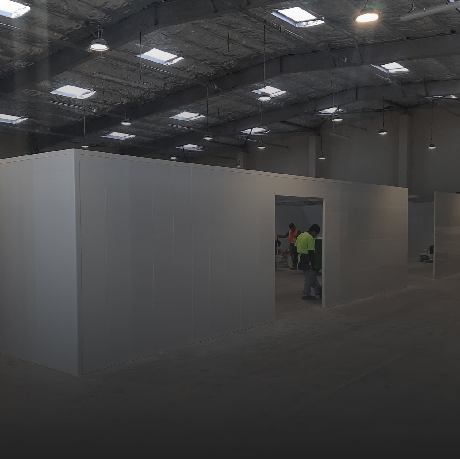 Fastwall Premium creating a temporary wall division