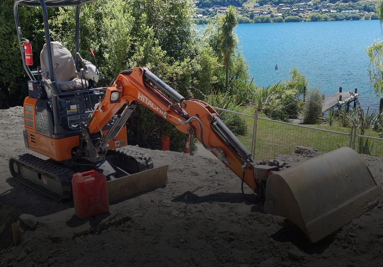Earthmoving in preparation for Groundworks