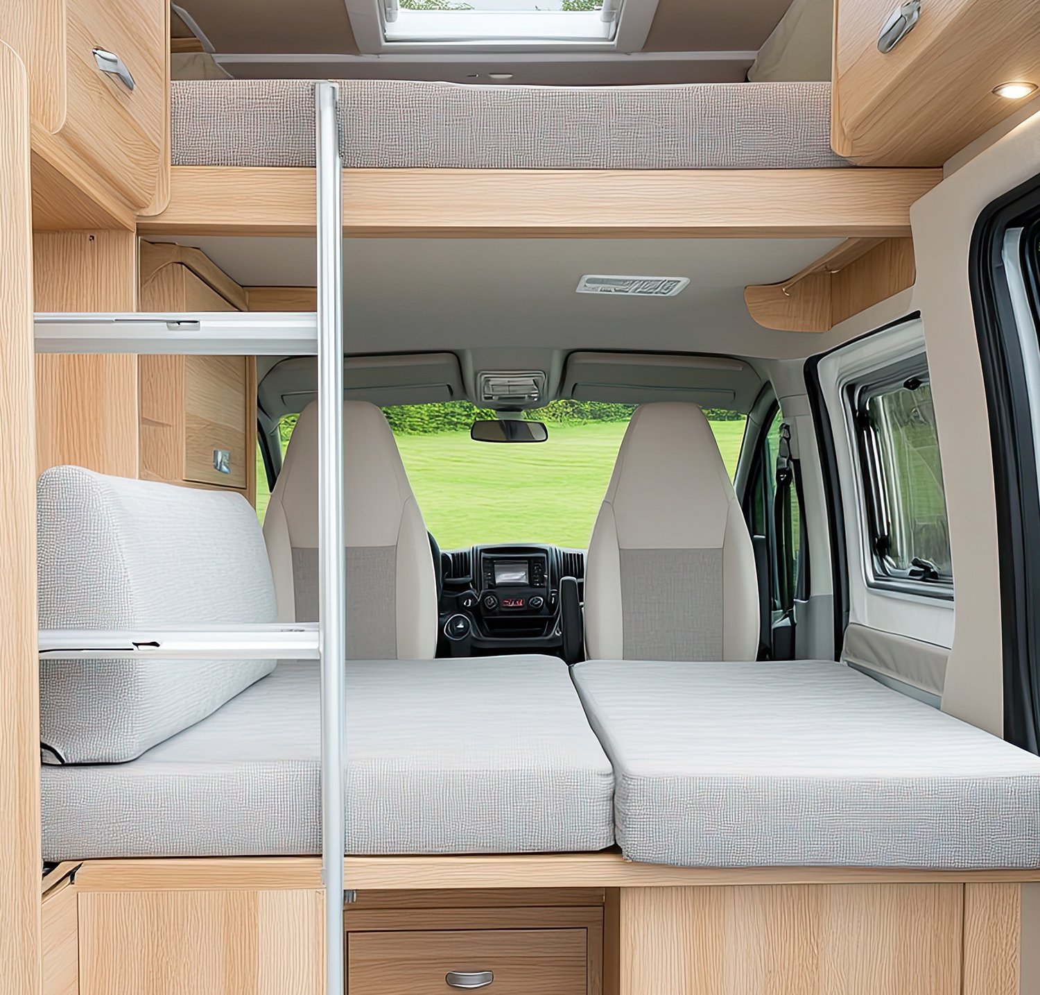 Motorhome Interior seats, cushions