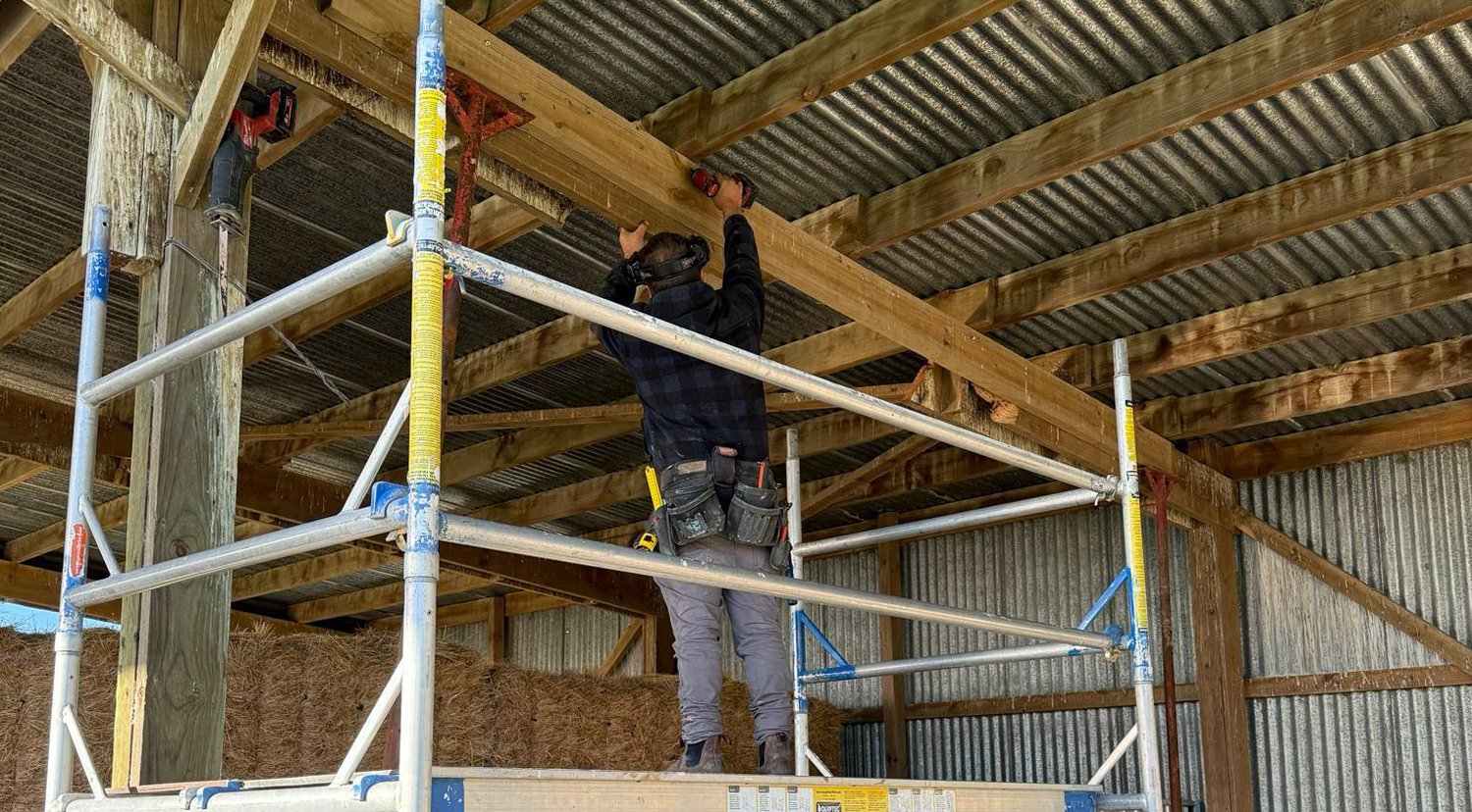 AJAX Building Contractors Ltd farm repairs page link