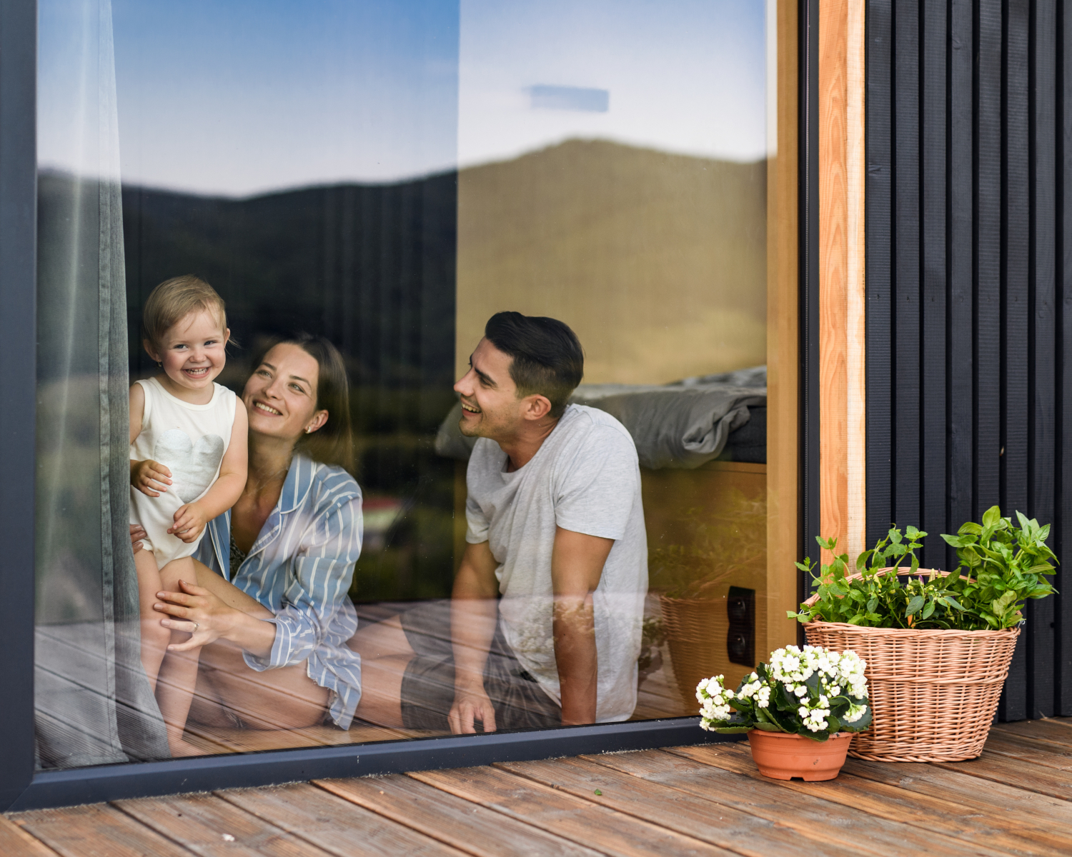 happy tenants in their Hamilton home