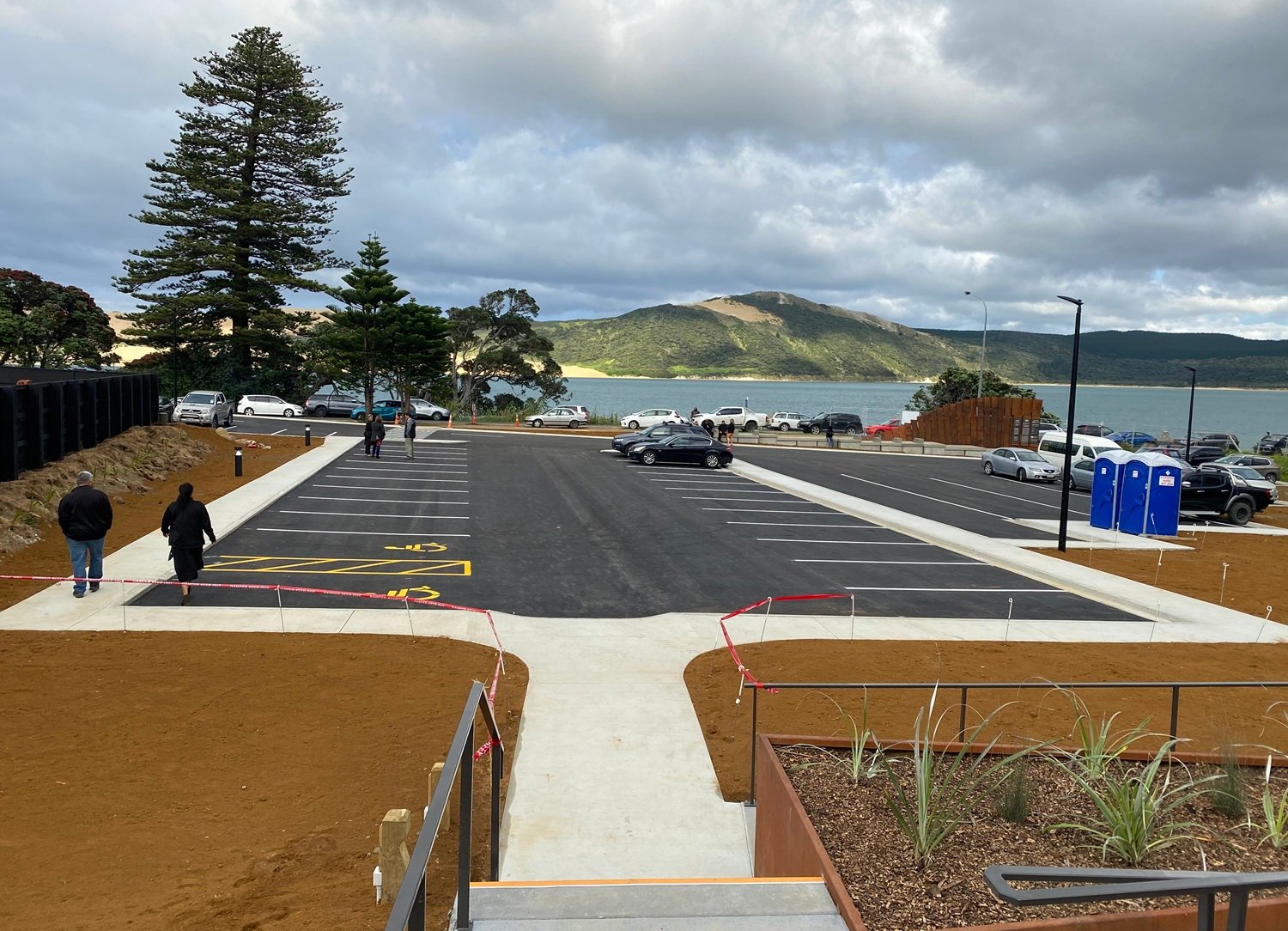 Car park constructed by Webb Contracting