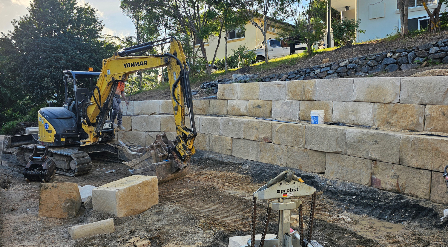 Pades Excavations scp retaining walls image link