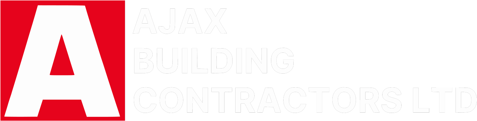 AJAX Building Contractors Ltd Home Page Logo