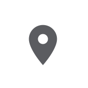 Grey location logo