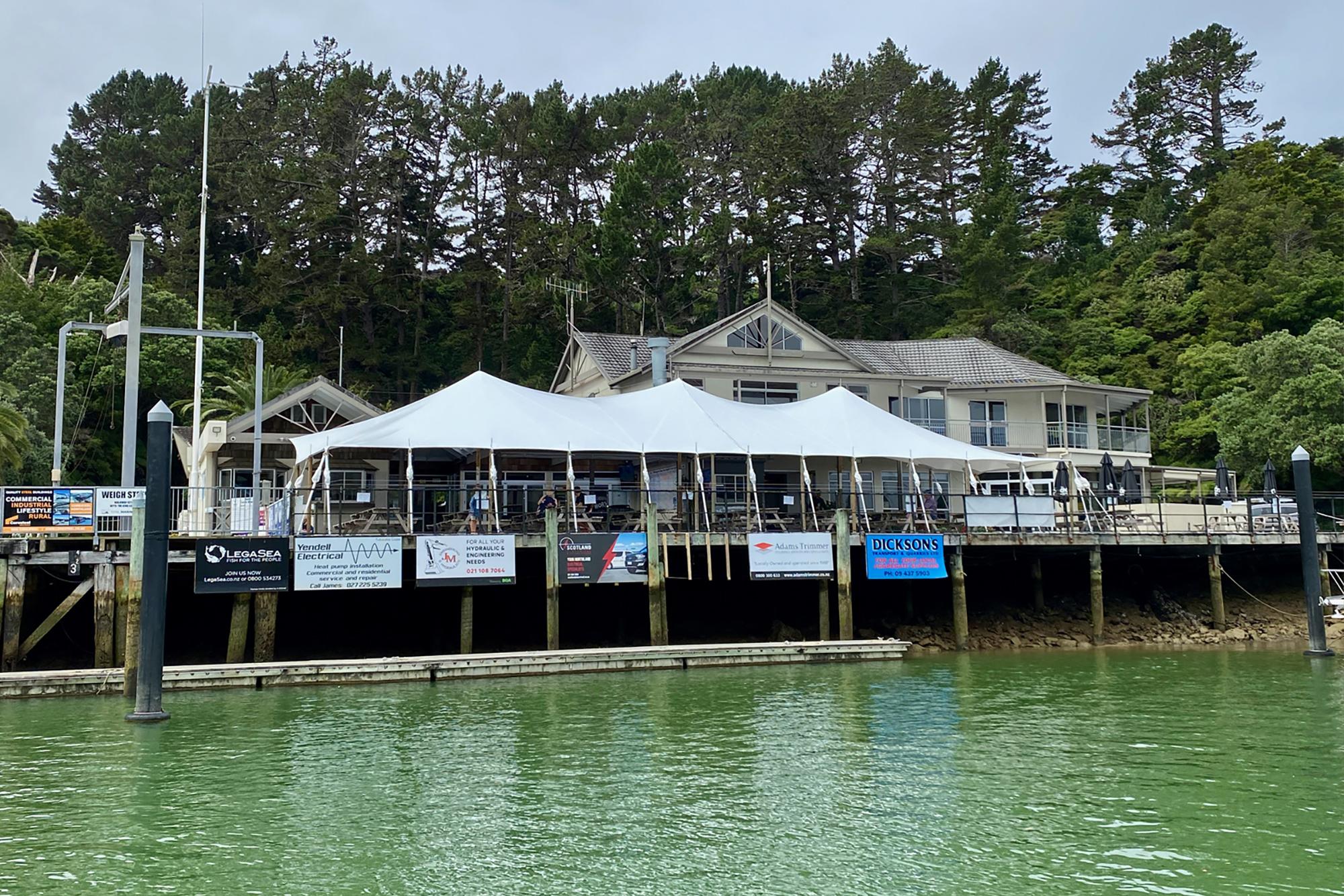 Replacement Canopy for Whangarei Deep Sea Anglers Club