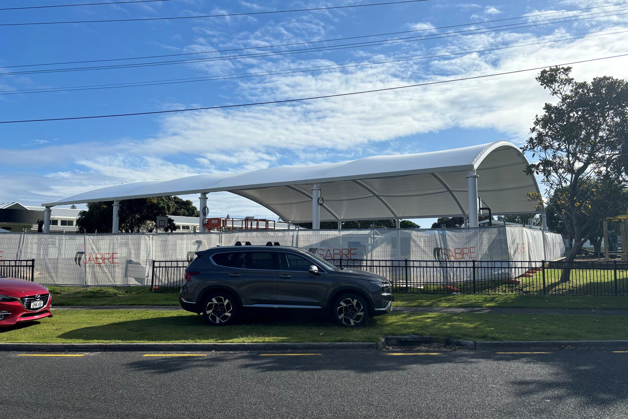 Canopy for Primary School Sports Court