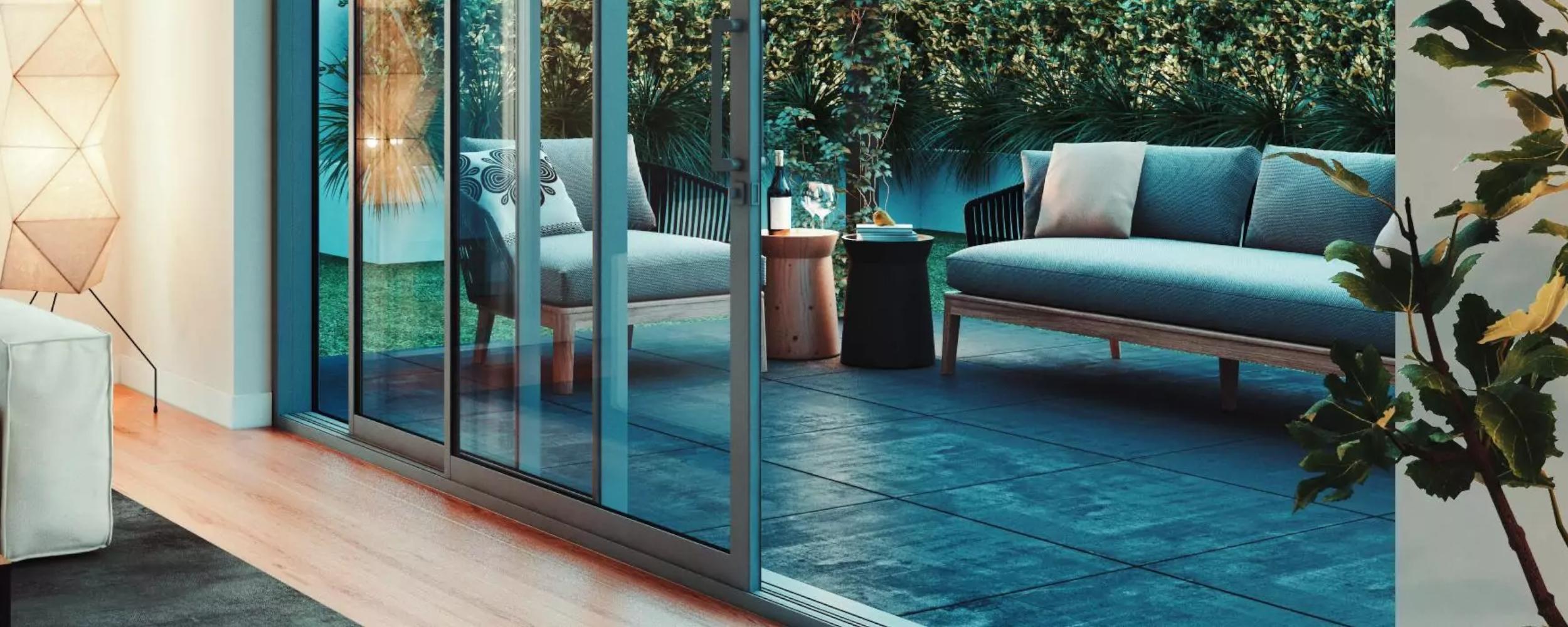 Aluminium sliding doors and windows Kapiti connecting indoor and outdoor living spaces