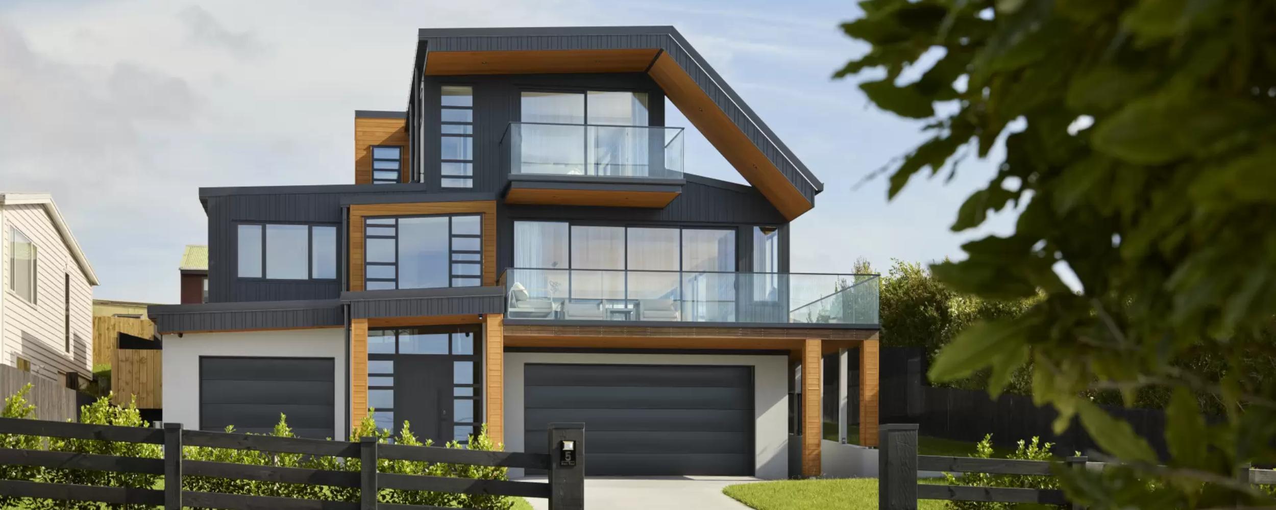 3 storey modern house with Fairview windows and doors