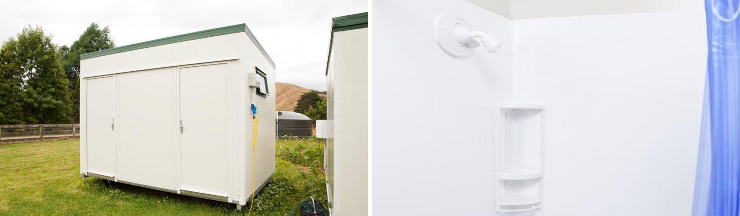 Portable Showers for Homes Wellington, Temporary Showers Cubicle NZ,