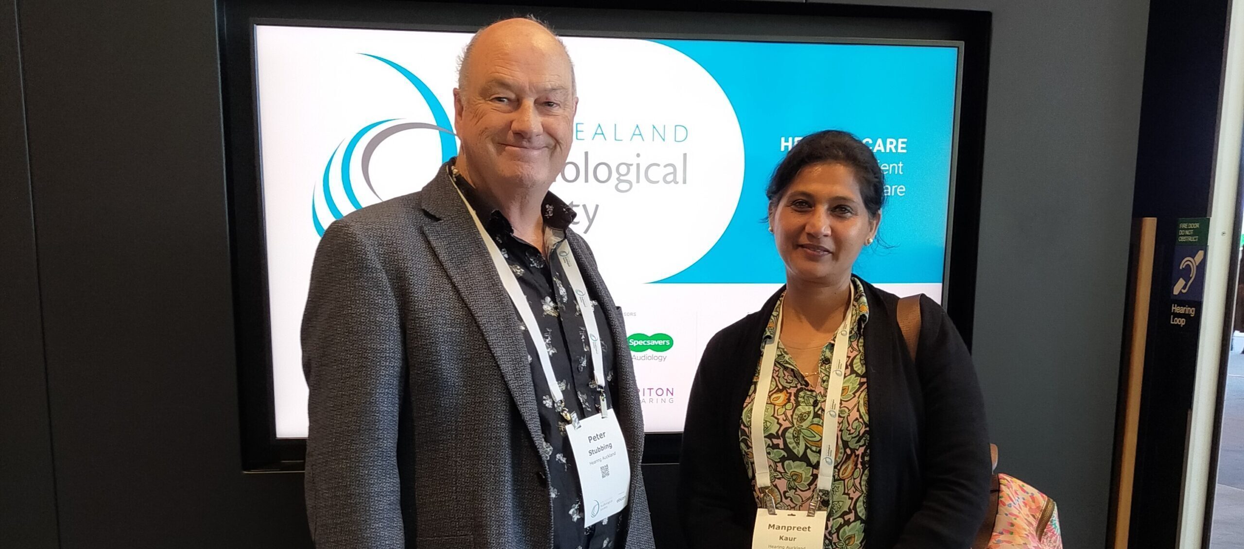 Hearing Auckland attends conference