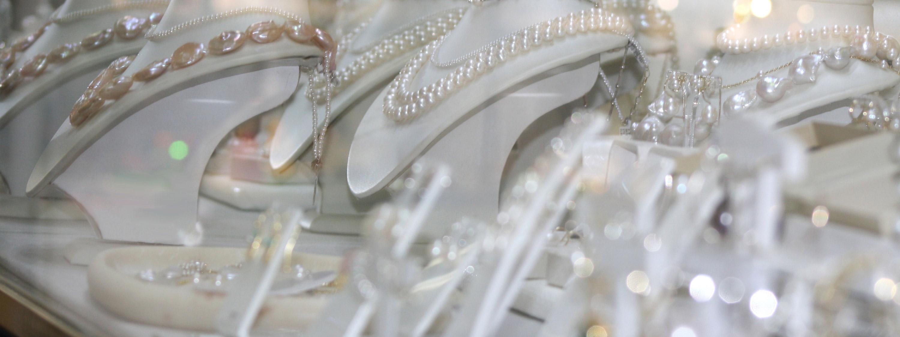 Inside the beautiful Hammon Diamond Jeweller shop in Tauranga