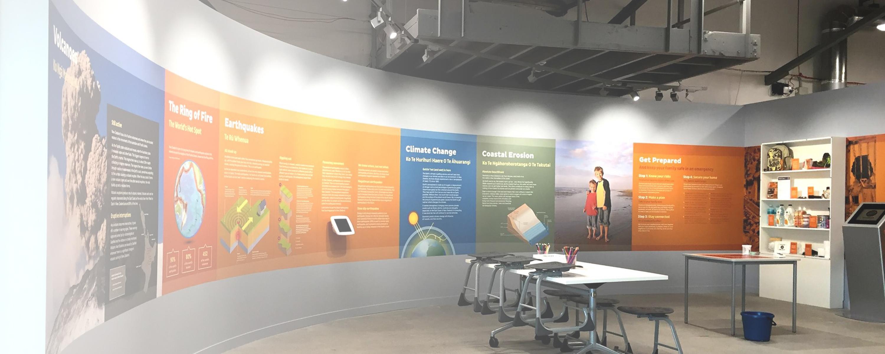 Impactful internal wall display signage by Nelson Signs