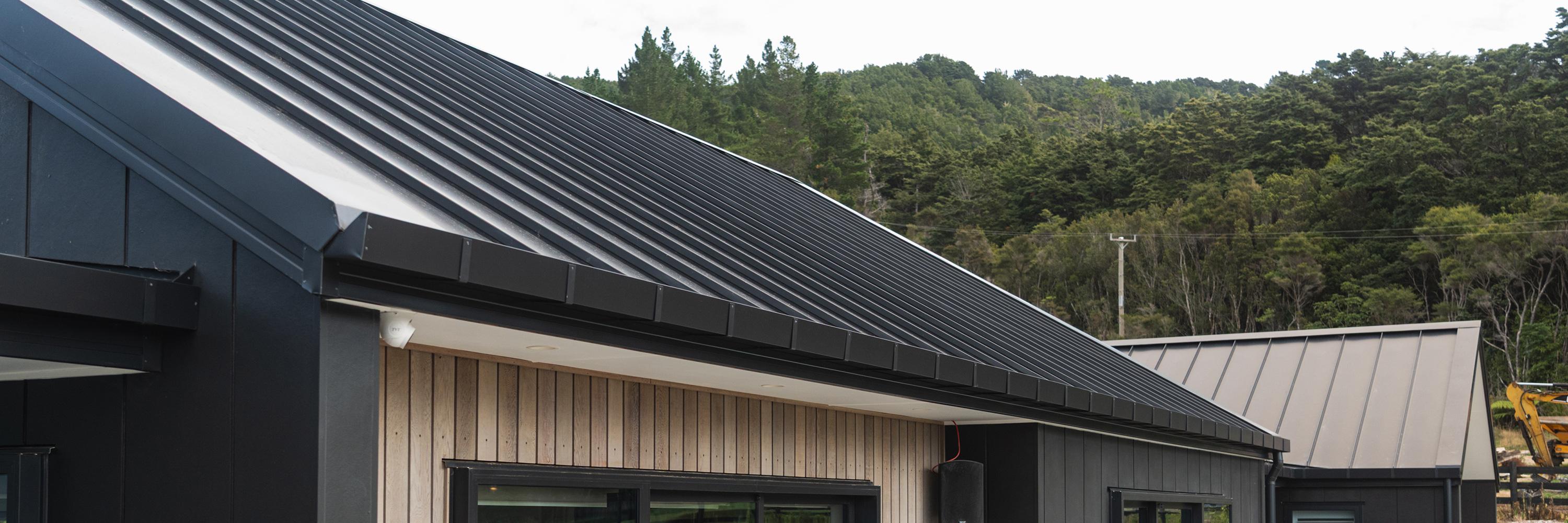 Beautifully finished fascia with box guttering and flashings