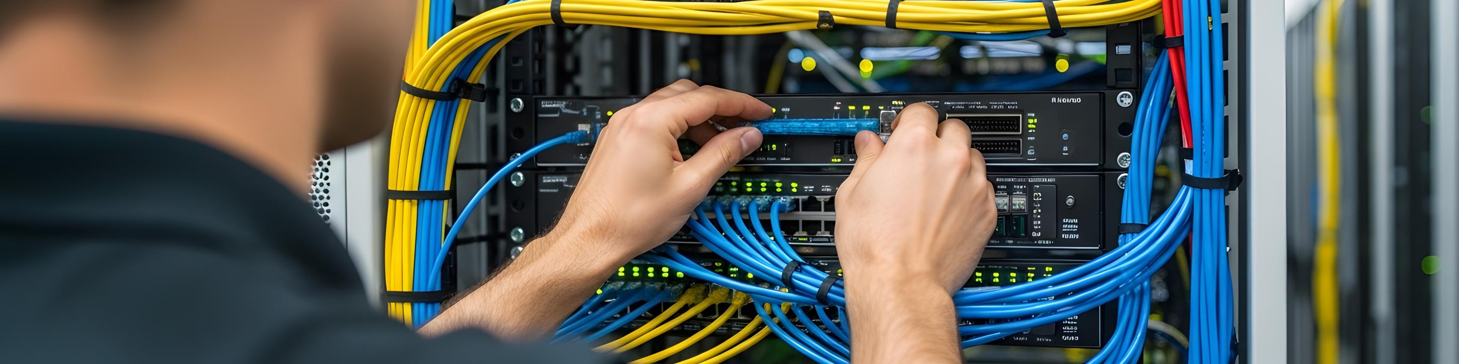 technician data cabling