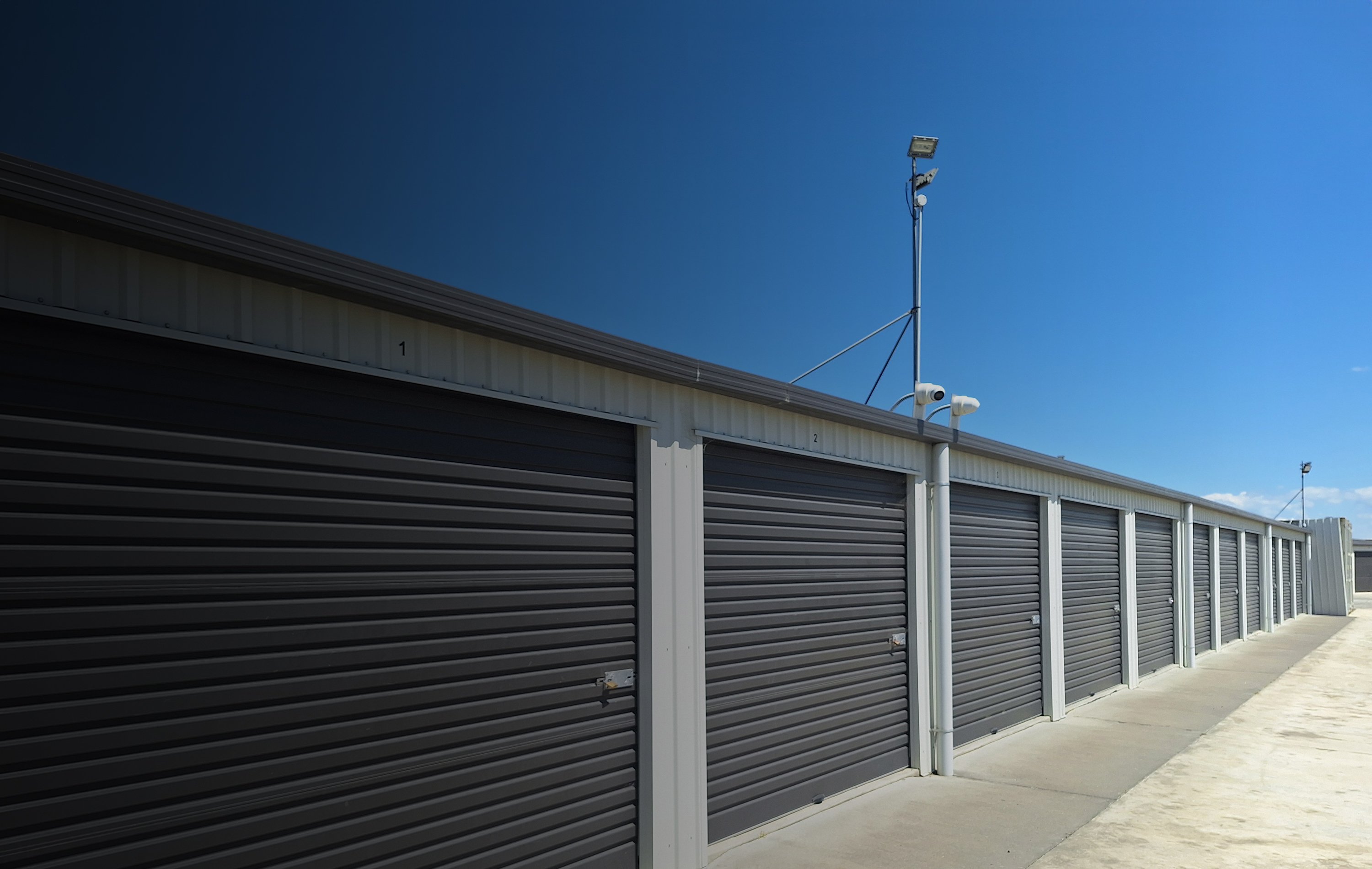 Five Star Self Storage Facility in Napier | 11 Roller Door Storage Units