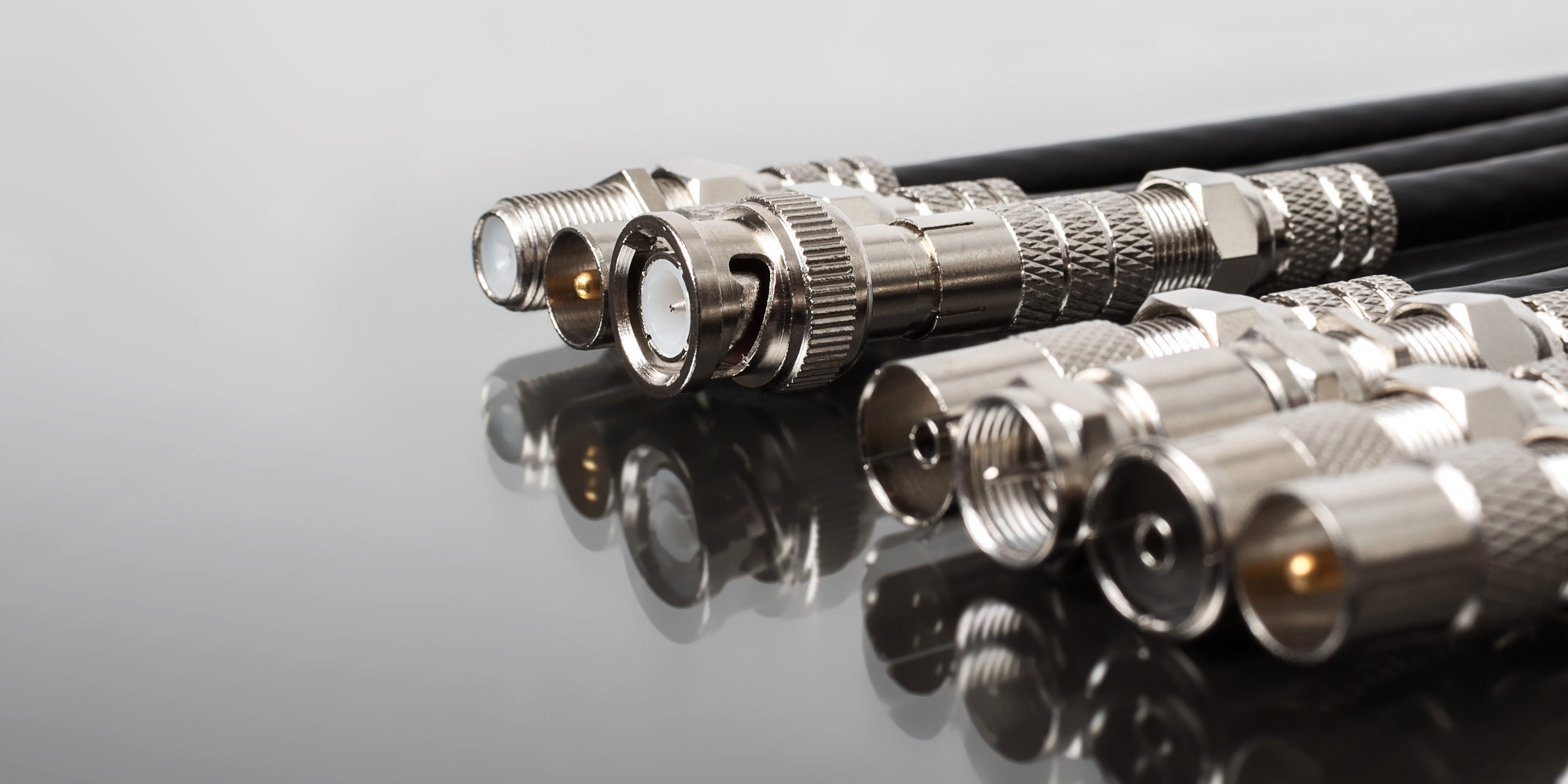 RF cable connecters used by InTELCOM Services .