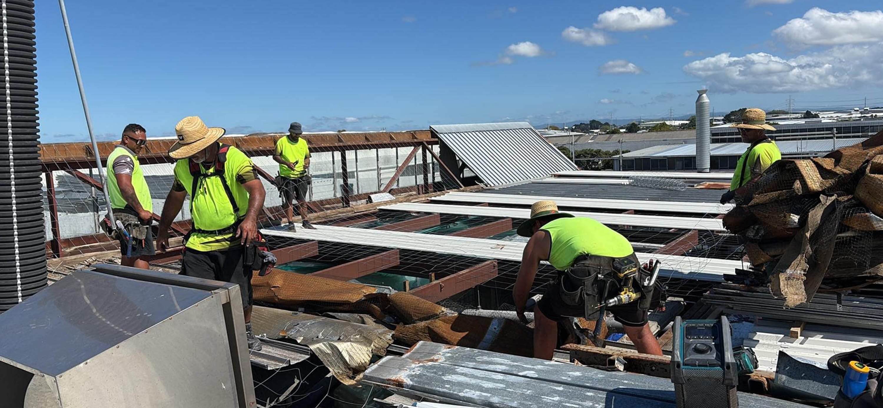 commercial roof repairs auckland