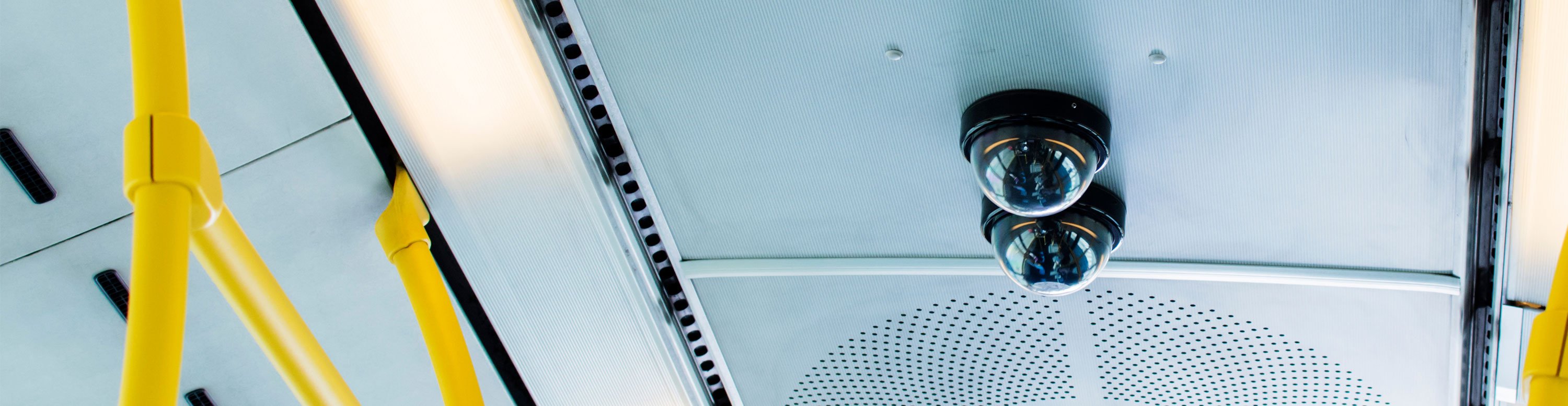 Commercial driver safety CCTV systems on public bus