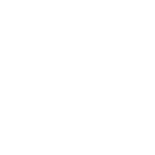 White gears logo