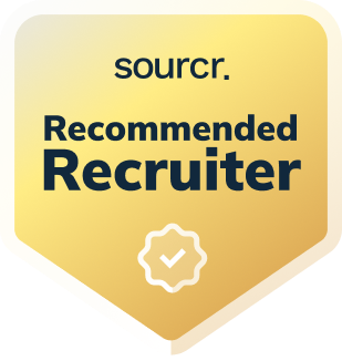 Certification Logo - Sourcr. Recommended Recruiter