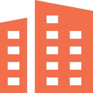 Tall Orange commercial buildings