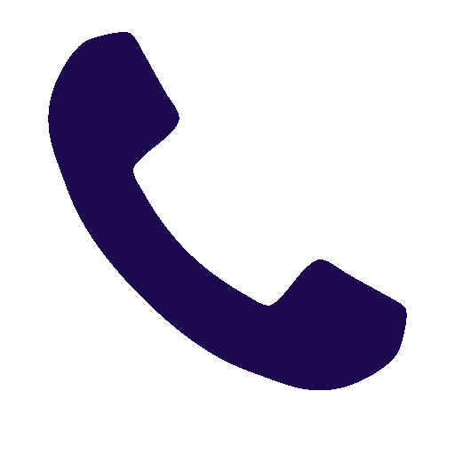 Blue phone logo