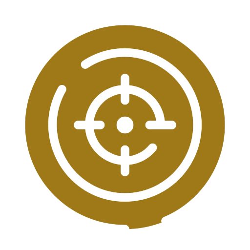 Golden target logo