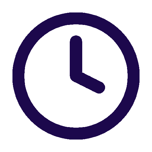 blue clock logo