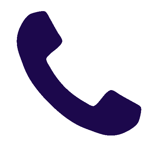 Blue phone logo