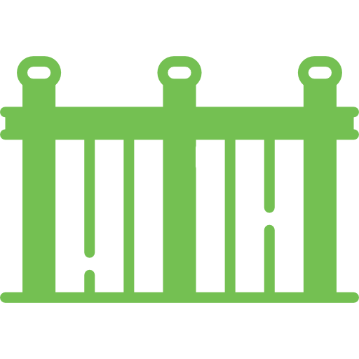 Green fence logo